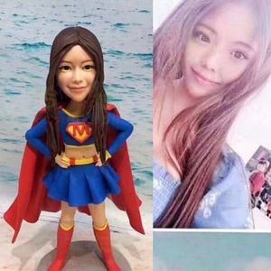 custom handmade 3D portrait from your photos | mini me art doll